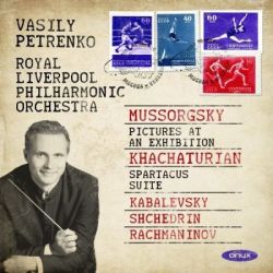 Mussorgsky Pictures at an Exhibition, Khachaturian Spartacus Suite, Kabalevsky, Shchedrin, Rachmaninov