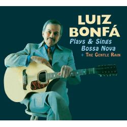 Plays and sings bossa nova, the gentle rain