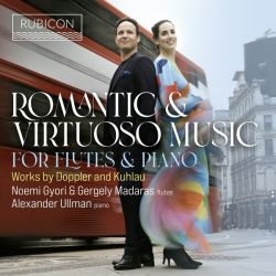 Romantic and virtuoso music for flutes and piano